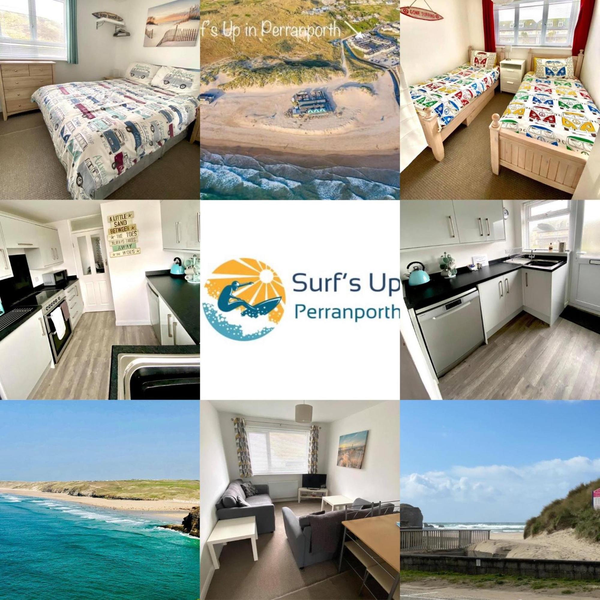 Surf's Up In Perranporth, Cornwall Coastal Holidays Перранпорт